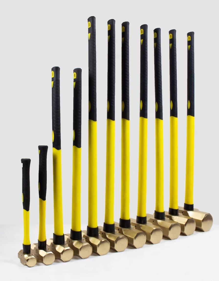 Comba de Bronce con Mango de Fibra de Vidrio